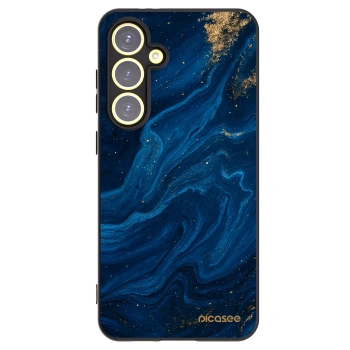 Picasee crna silikonska maskica za Samsung Galaxy S24 FE S721B - Blue