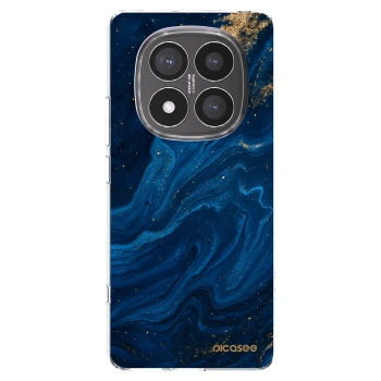 Picasee silikonska prozirna maskica za Xiaomi Redmi Note 14 Pro+ 5G - Blue