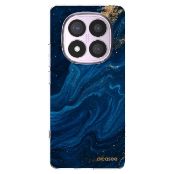 Picasee silikonska prozirna maskica za Xiaomi Redmi Note 14 Pro 5G - Blue