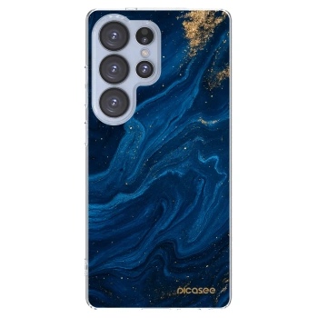 Picasee silikonska prozirna maskica za Samsung Galaxy S25 Ultra 5G - Blue