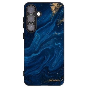 Picasee crna silikonska maskica za Samsung Galaxy S25+ 5G - Blue