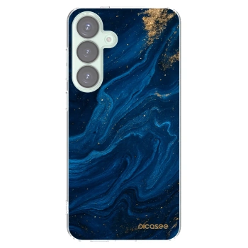 Picasee silikonska prozirna maskica za Samsung Galaxy S25+ 5G - Blue