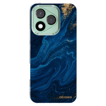 Picasee silikonska prozirna maskica za Honor 400 Lite 5G - Blue