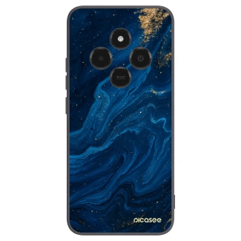 Picasee crna silikonska maskica za Xiaomi Poco C75 - Blue