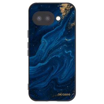 Picasee crna silikonska maskica za Google Pixel 9a - Blue