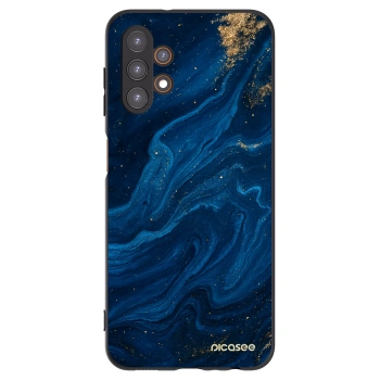 Picasee crna silikonska maskica za Samsung Galaxy A13 5G - Blue