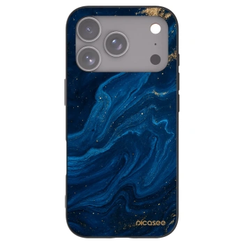 Picasee crna silikonska maskica za Apple iPhone 17 Pro - Blue