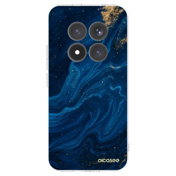 Picasee silikonska prozirna maskica za Xiaomi Redmi Note 15 Pro+ - Blue