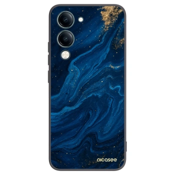 Picasee crna silikonska maskica za Vivo Y29s 5G - Blue