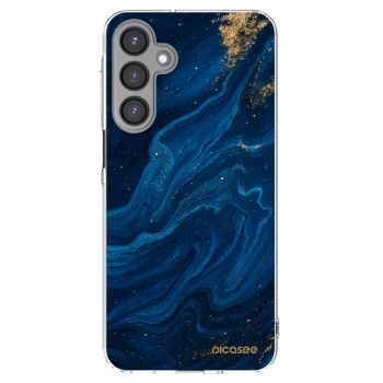 Picasee silikonska prozirna maskica za Samsung Galaxy A16 4G - Blue