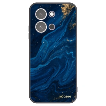 Picasee crna silikonska maskica za Xiaomi Redmi 15C 5G - Blue