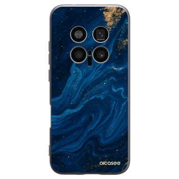 Picasee crna silikonska maskica za Honor Magic8 Pro 5G - Blue