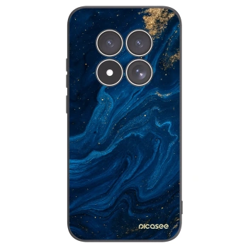 Picasee crna silikonska maskica za Xiaomi Redmi Note 15 Pro 5G - Blue