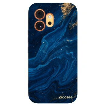 Picasee crna silikonska maskica za Honor 600 - Blue