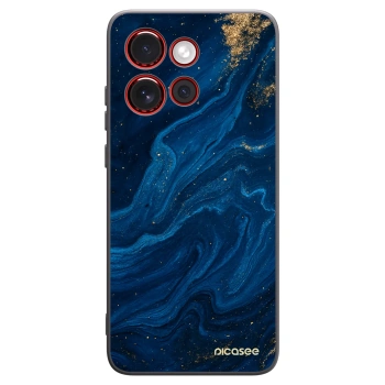 Picasee crna silikonska maskica za Motorola Edge 60 Neo 5G - Blue