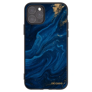 Picasee crna silikonska maskica za Apple iPhone 11 Pro - Blue