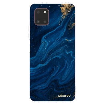 Picasee silikonska prozirna maskica za Samsung Galaxy Note 10 Lite N770F - Blue