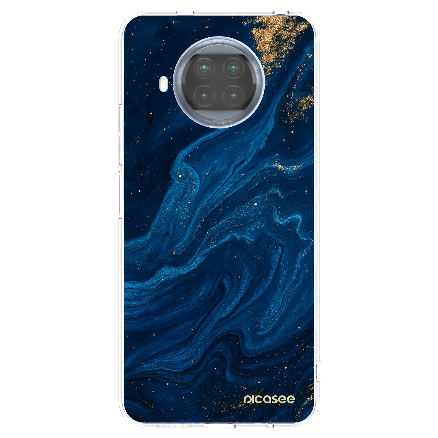 Picasee silikonska prozirna maskica za Xiaomi Mi 10T Lite - Blue