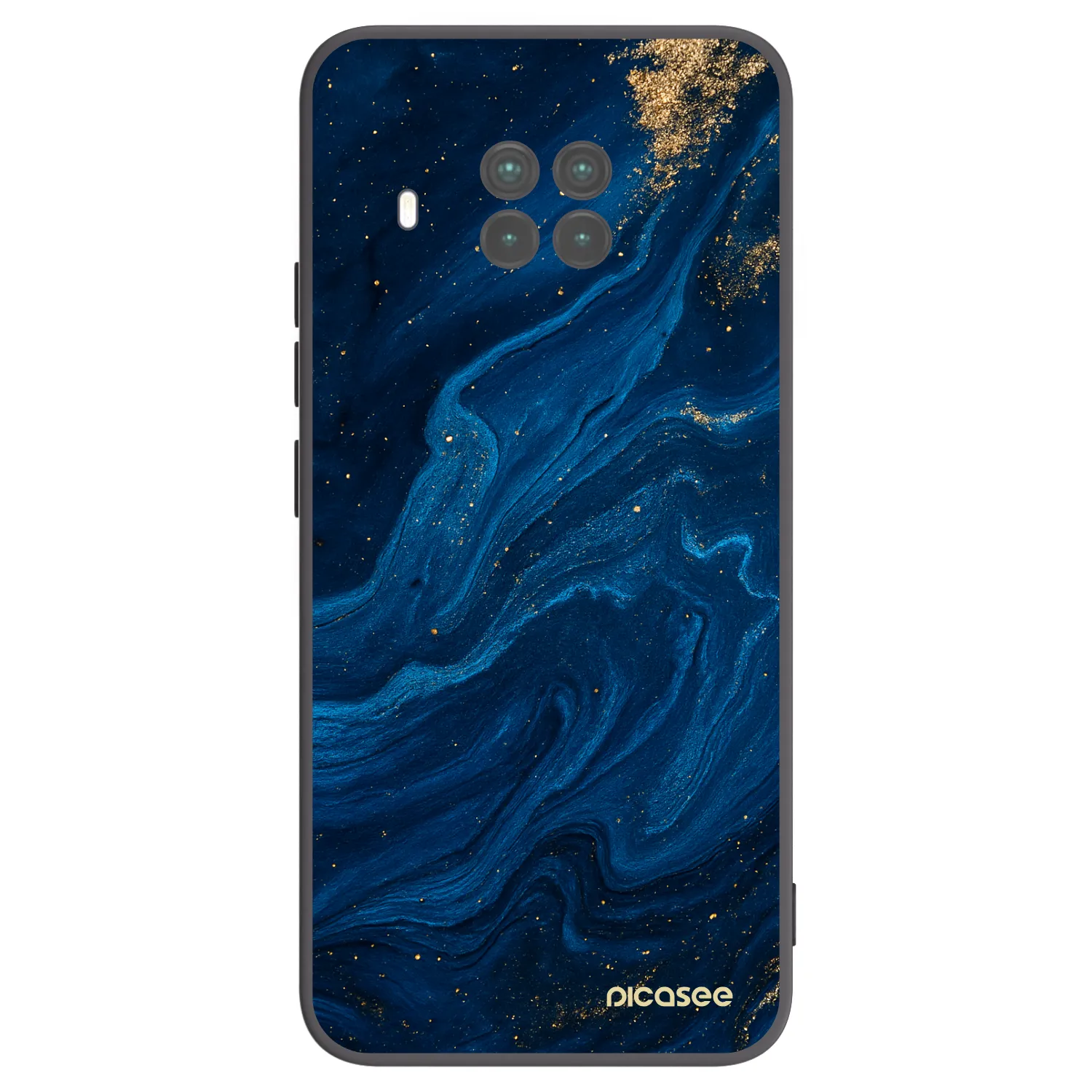 Picasee crna silikonska maskica za Xiaomi Mi 10T Lite - Blue