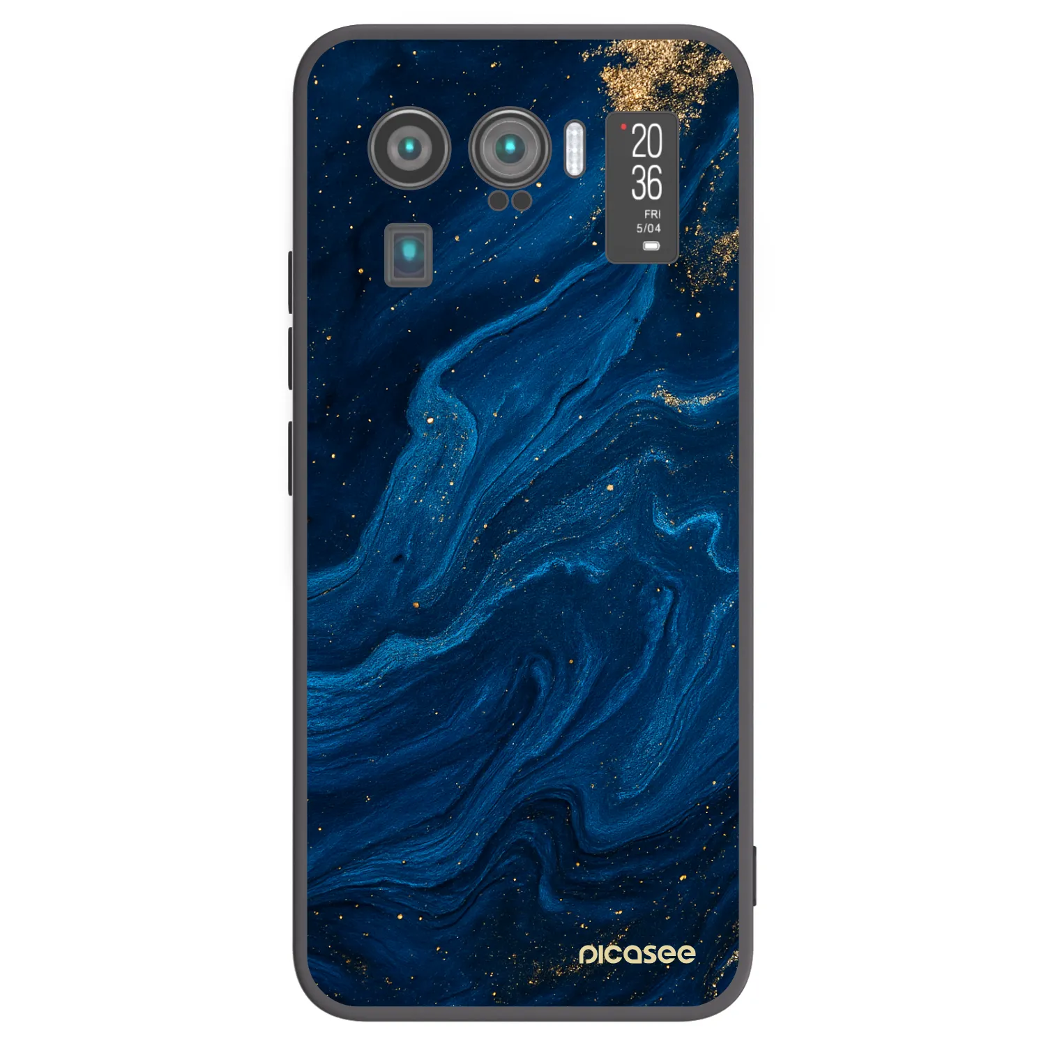 Picasee crna silikonska maskica za Xiaomi Mi 11 Ultra - Blue