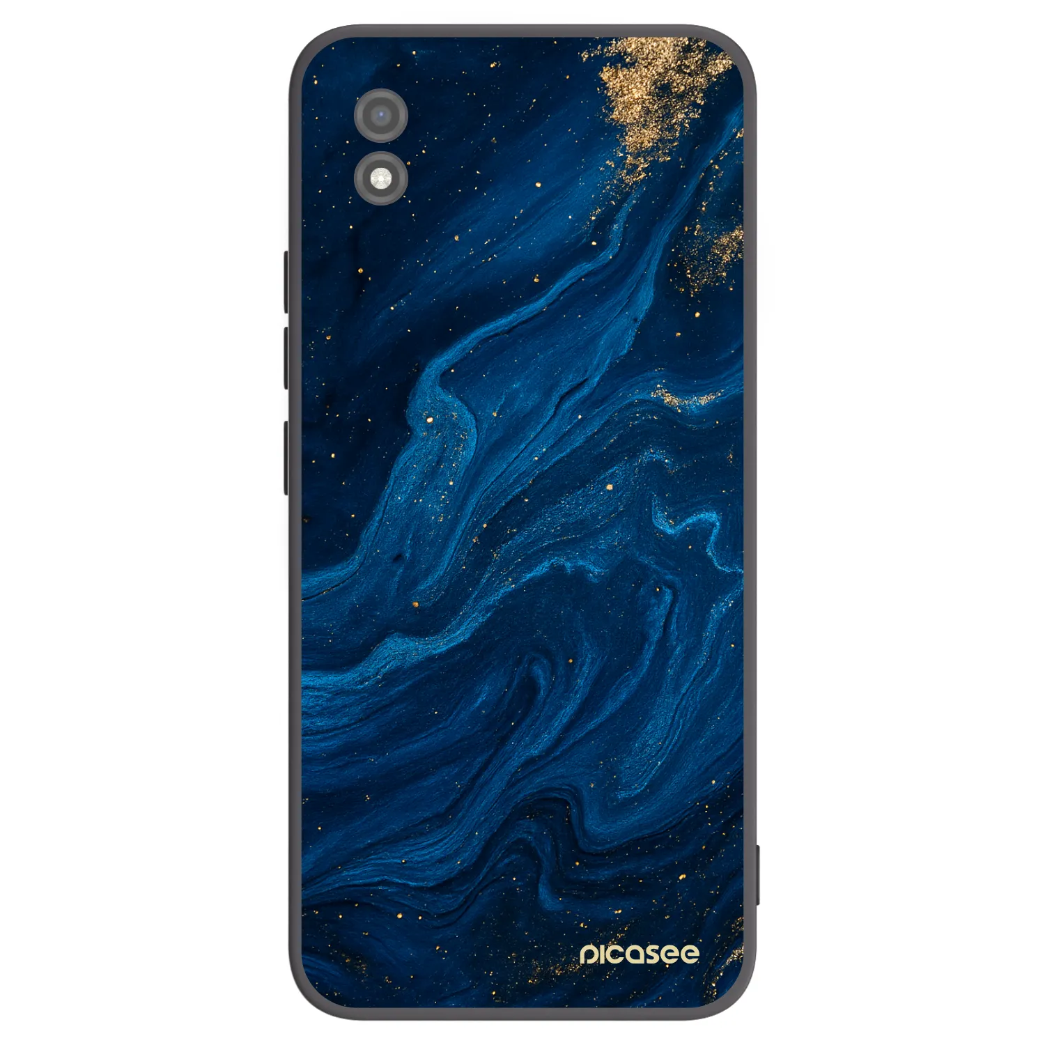 Picasee crna silikonska maskica za Realme C11 (2021) - Blue