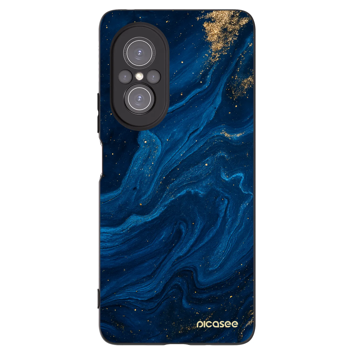 Picasee crna silikonska maskica za Huawei Nova 9 SE - Blue