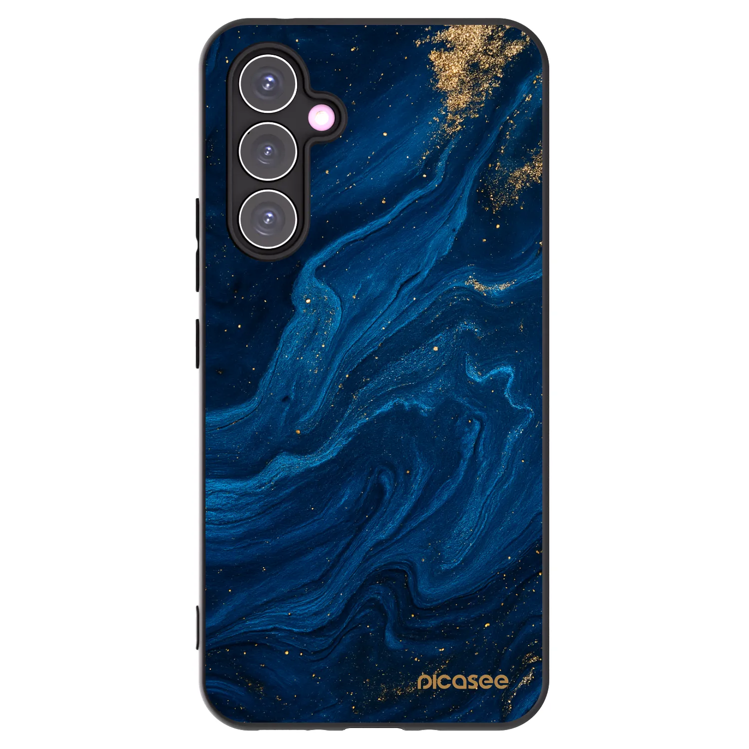 Picasee crna silikonska maskica za Samsung Galaxy A54 5G A546B - Blue