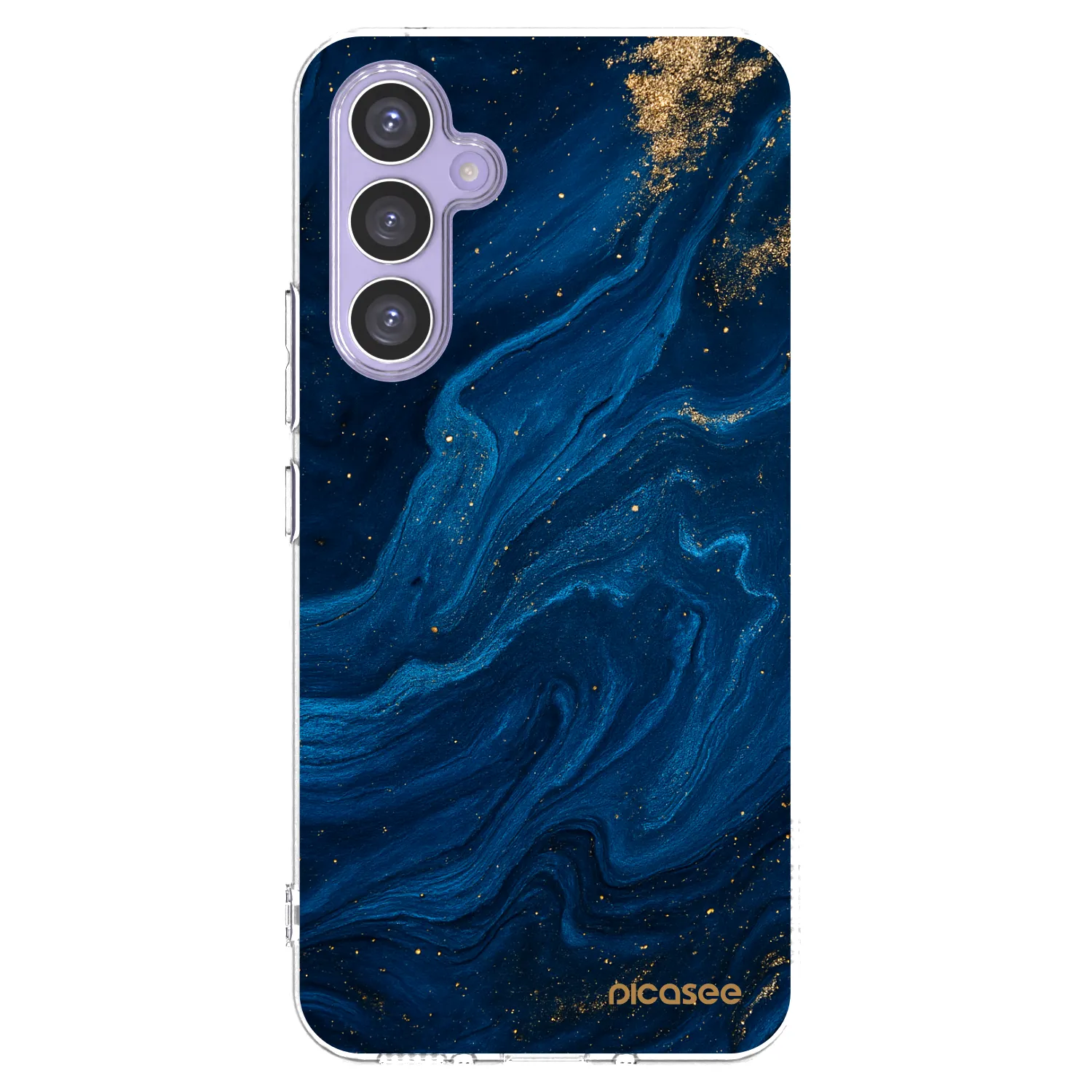 Picasee silikonska prozirna maskica za Samsung Galaxy A54 5G A546B - Blue