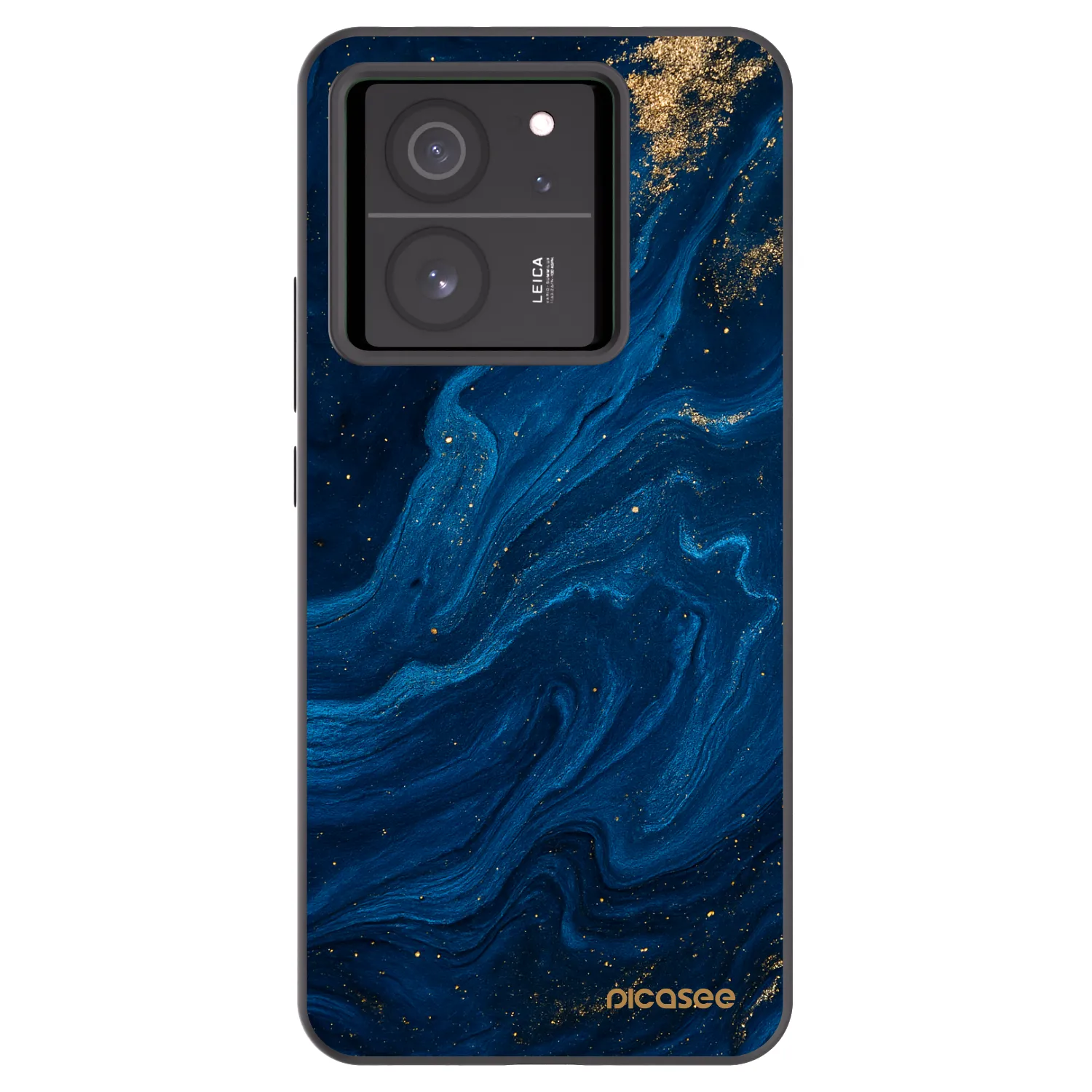 Picasee crna silikonska maskica za Xiaomi 13T - Blue