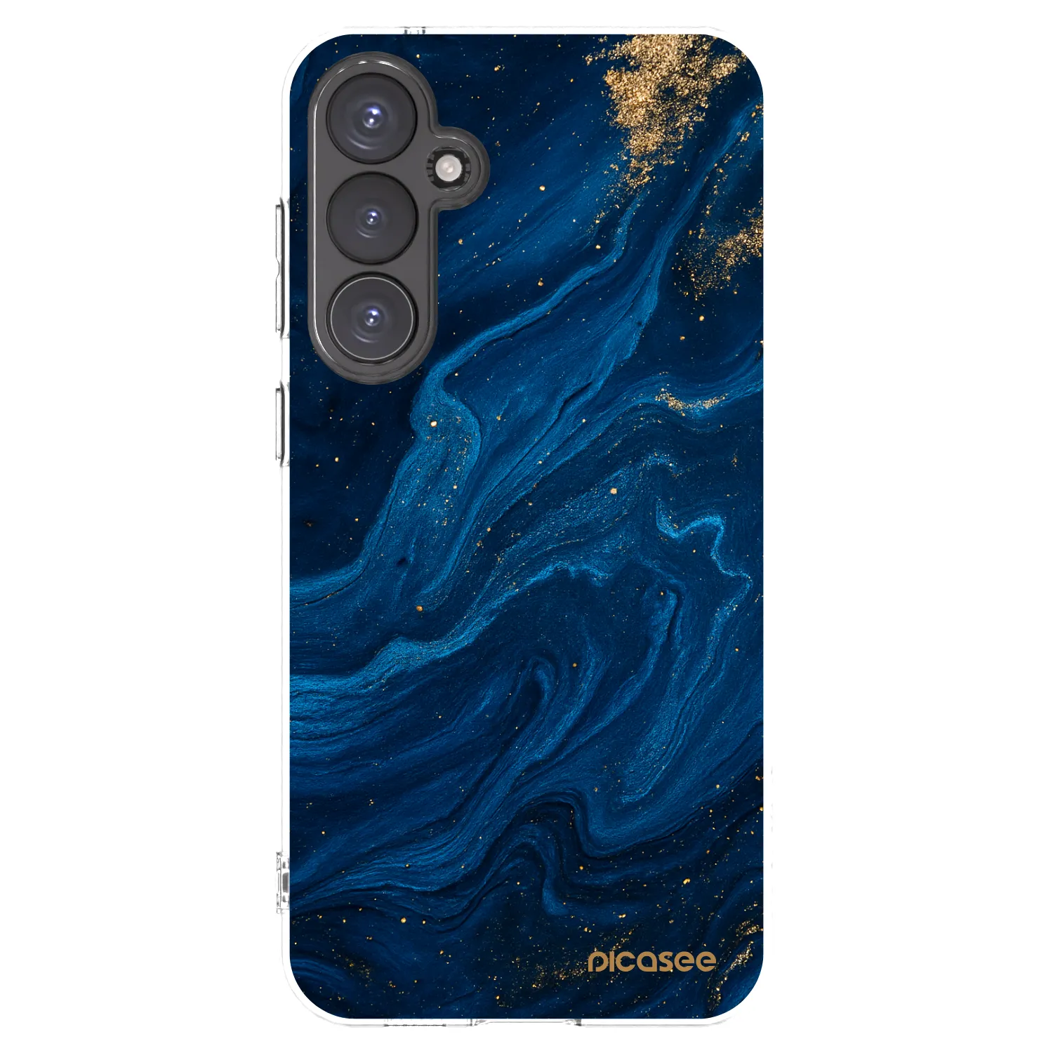 Picasee silikonska prozirna maskica za Samsung Galaxy S23 FE S711B - Blue