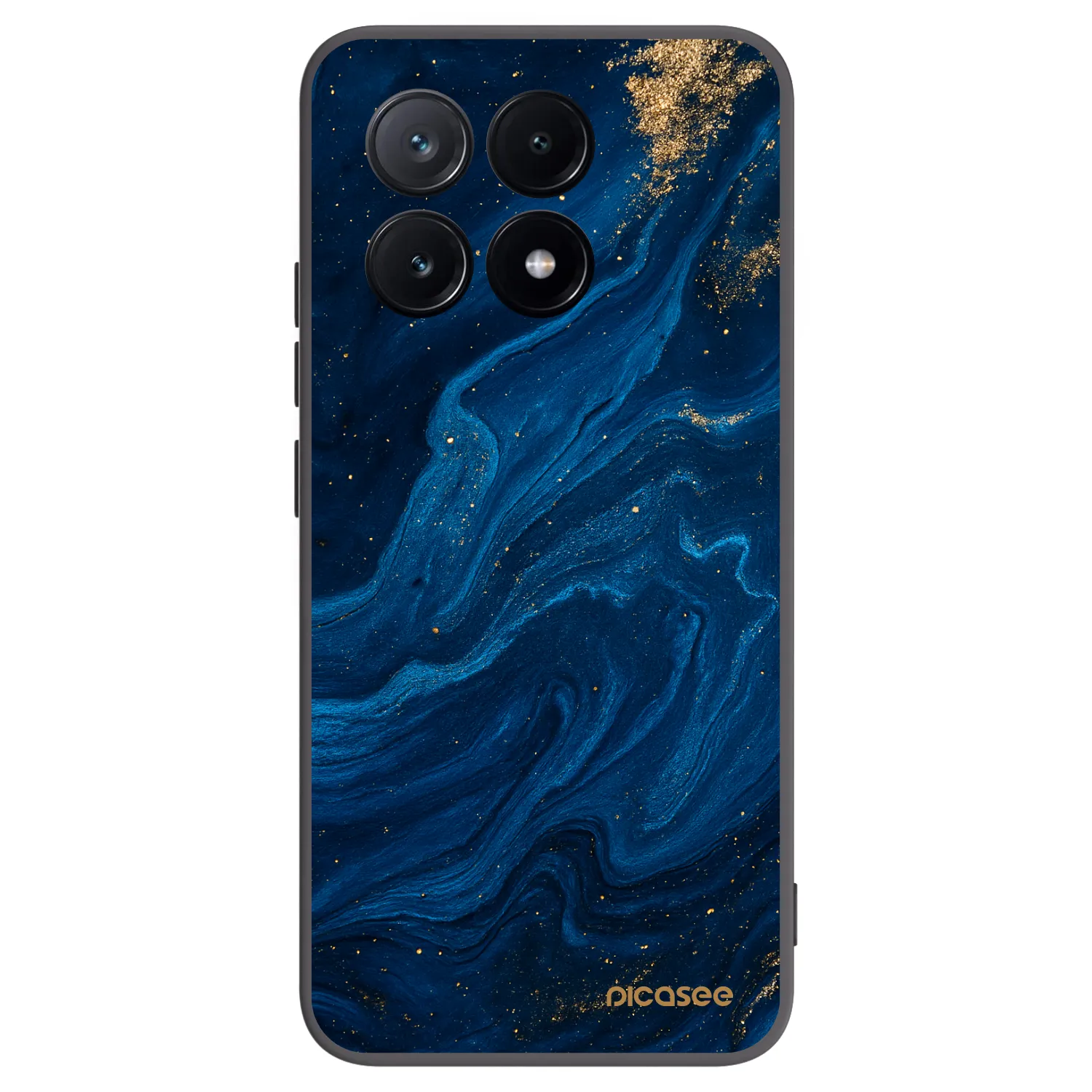Picasee crna silikonska maskica za Xiaomi Poco X6 Pro - Blue