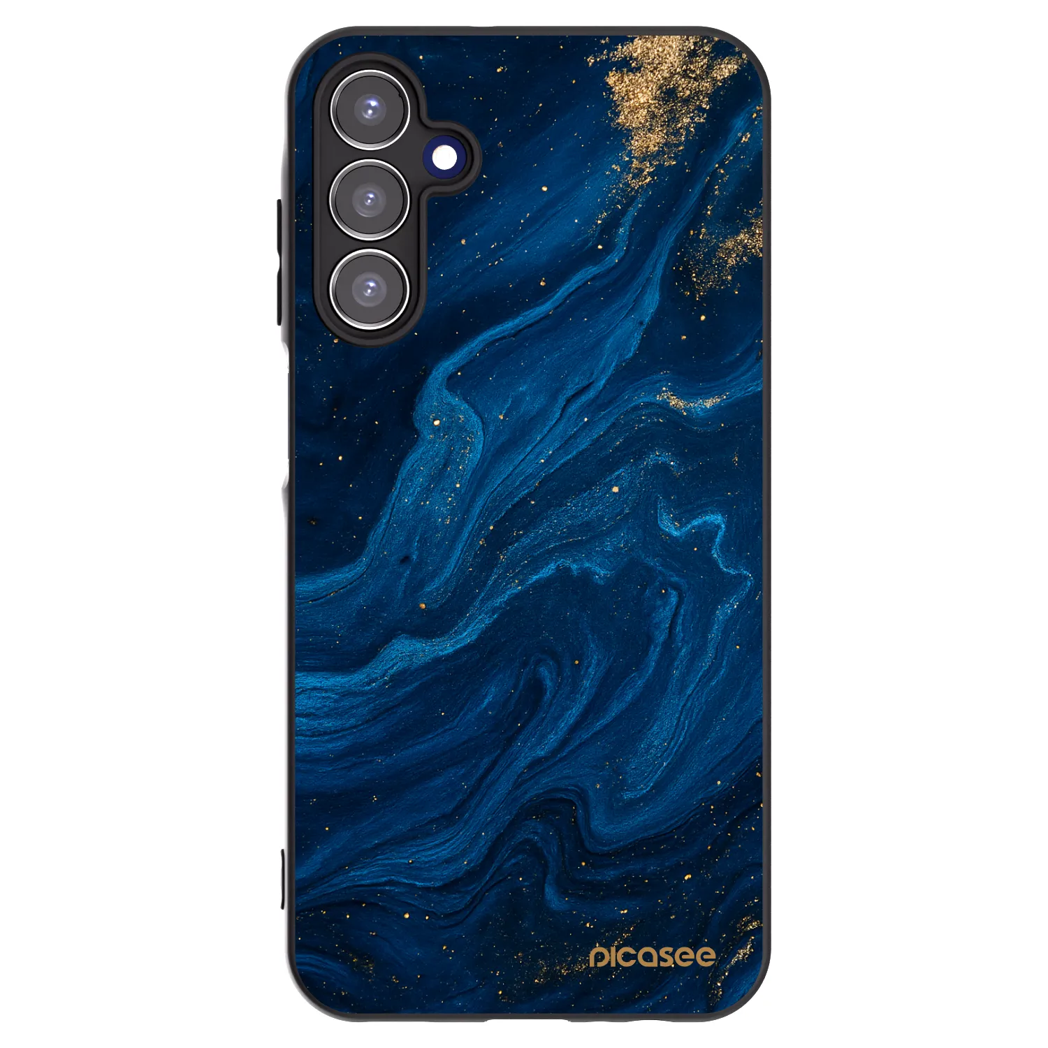 Picasee crna silikonska maskica za Samsung Galaxy A15 A156B 5G - Blue