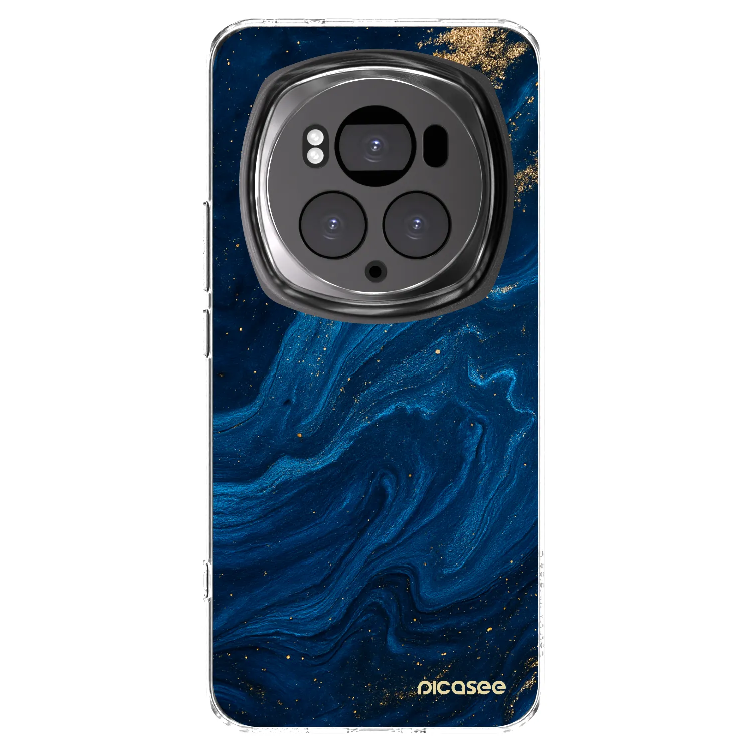 Picasee silikonska prozirna maskica za Honor Magic6 Pro - Blue