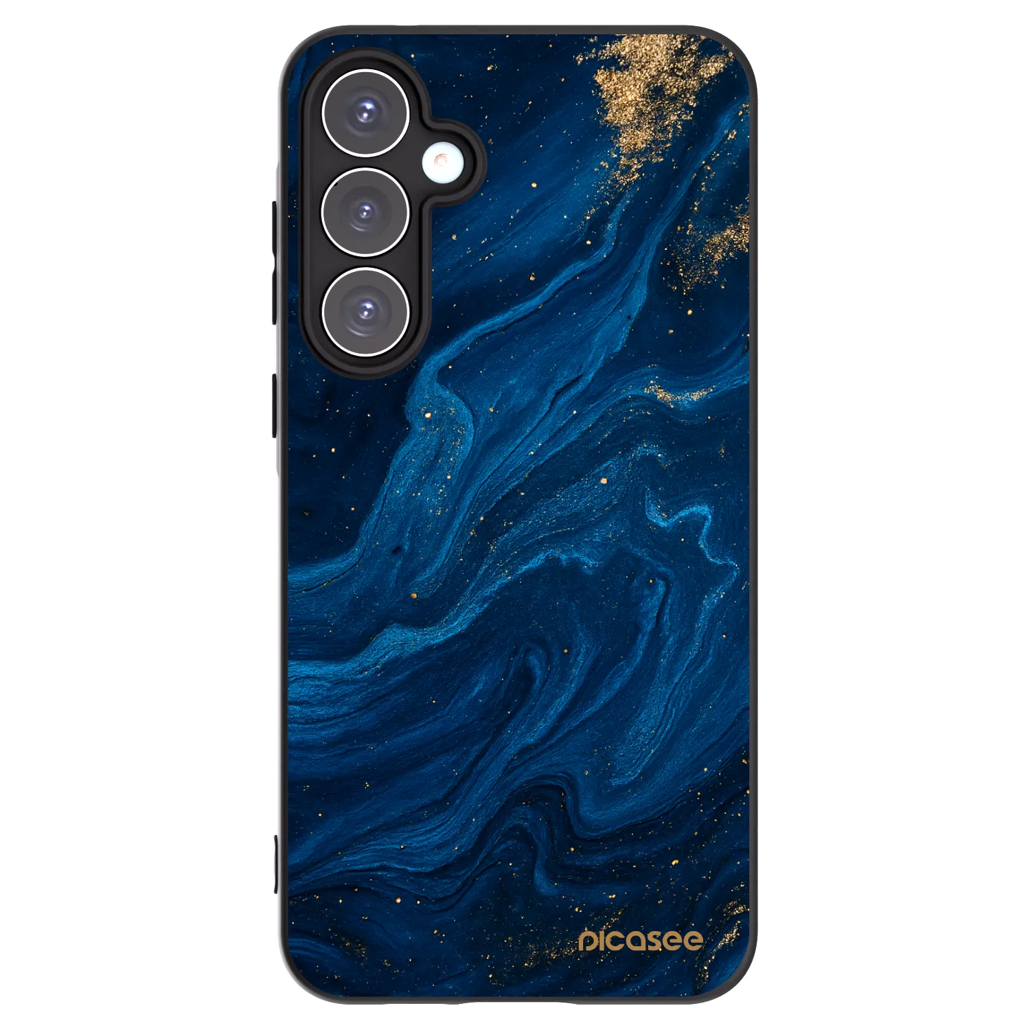 Picasee crna silikonska maskica za Samsung Galaxy A55 5G A556B - Blue
