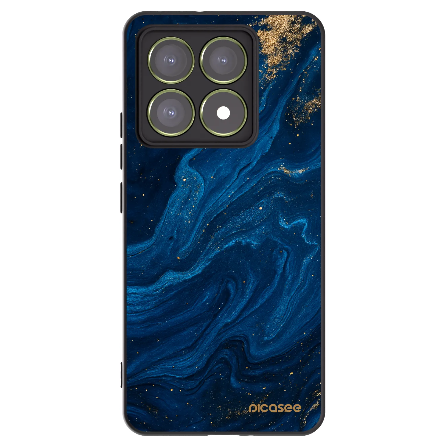 Picasee crna silikonska maskica za Xiaomi 14T - Blue
