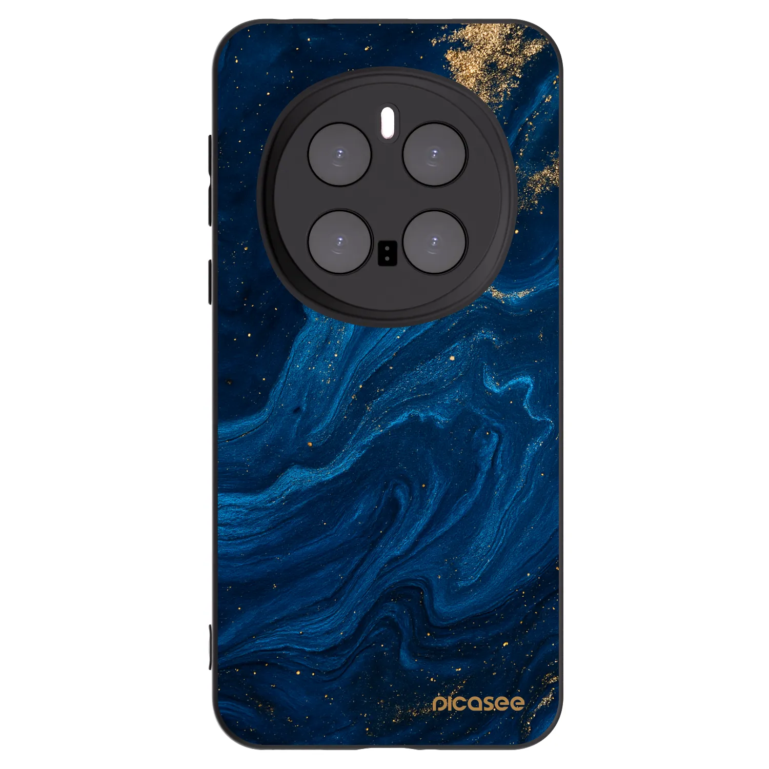 Picasee crna silikonska maskica za Honor Magic7 Pro 5G - Blue