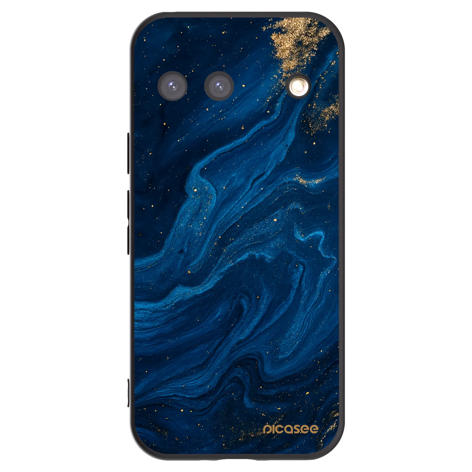 Picasee crna silikonska maskica za Google Pixel 9 - Blue
