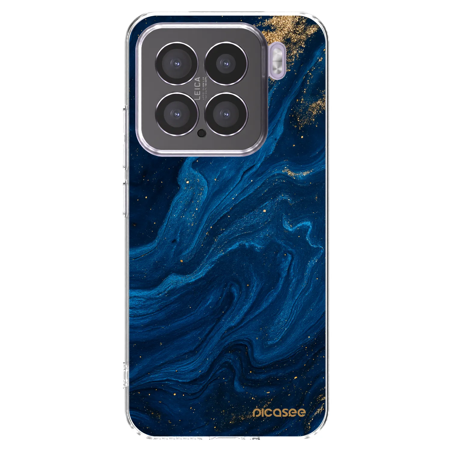 Picasee silikonska prozirna maskica za Xiaomi 15 - Blue