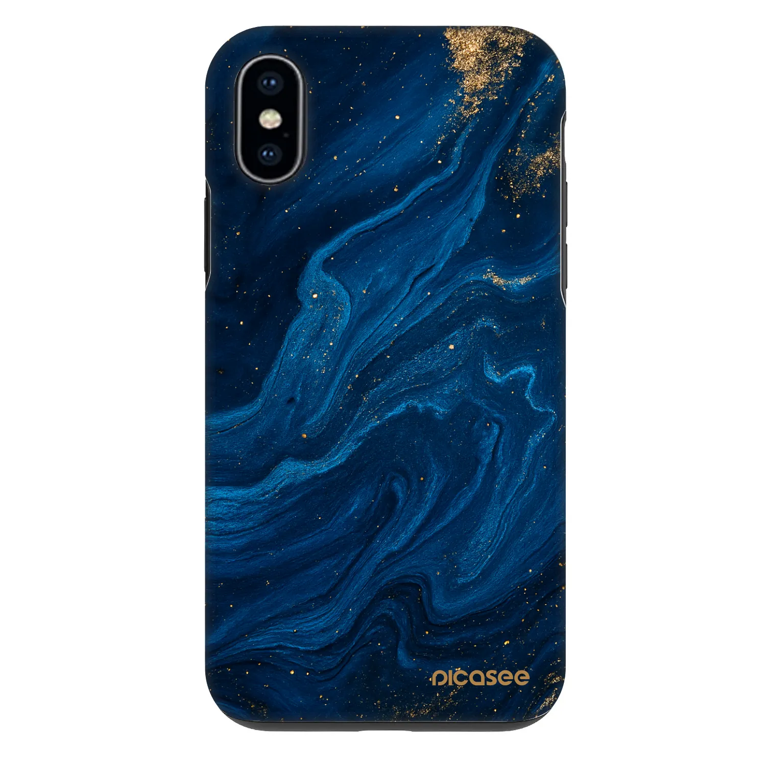 Picasee Fashion Case za Apple iPhone X/XS - Blue