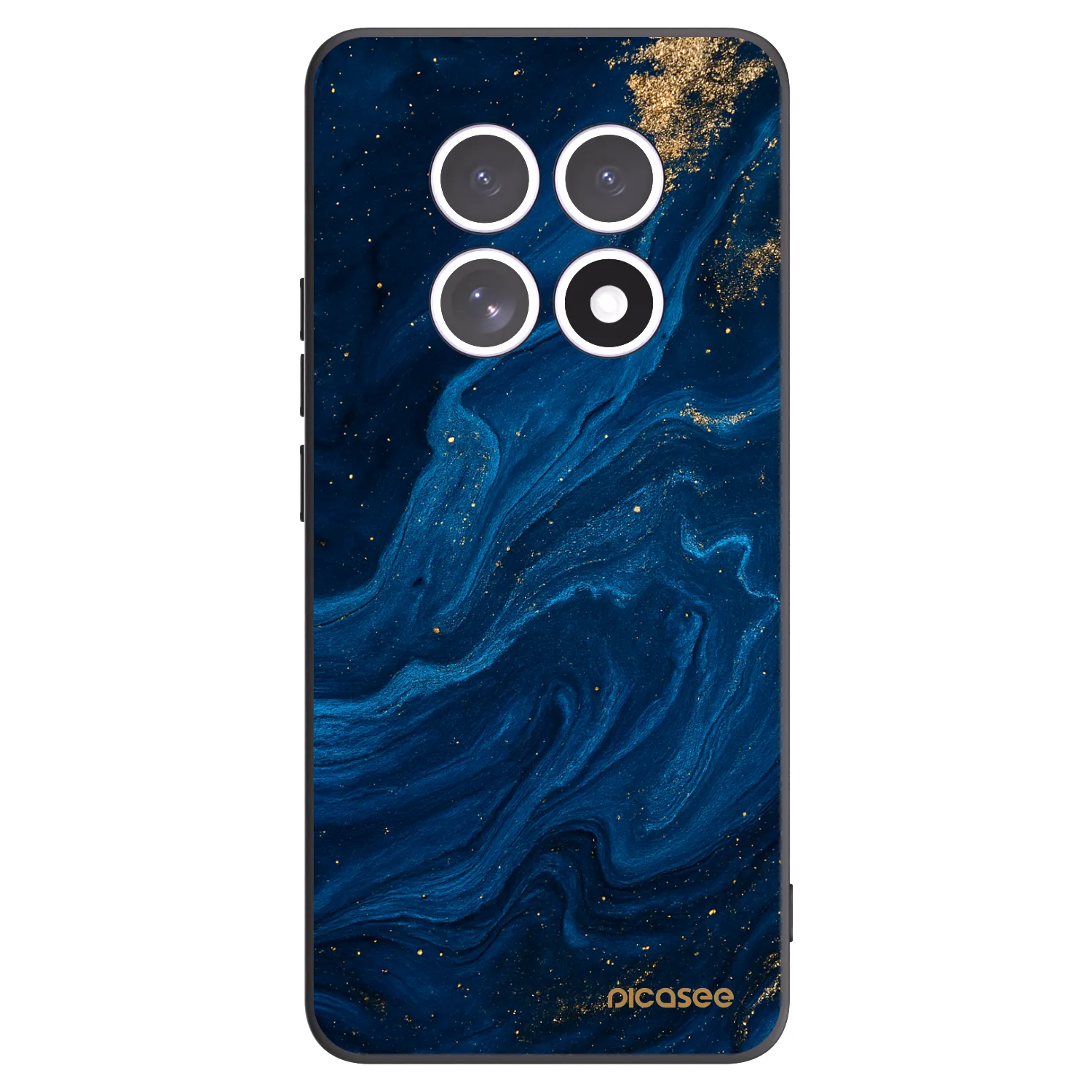 Picasee crna silikonska maskica za Xiaomi Redmi Note 15 - Blue
