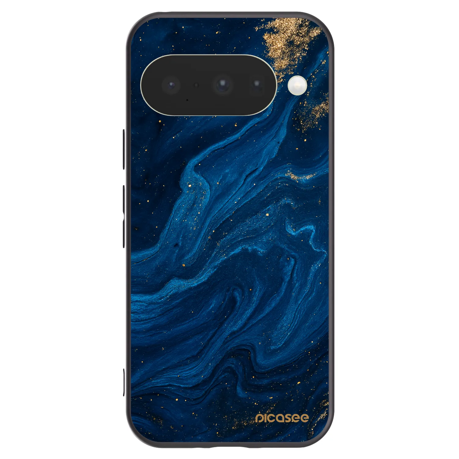 Picasee crna silikonska maskica za Google Pixel 10 - Blue