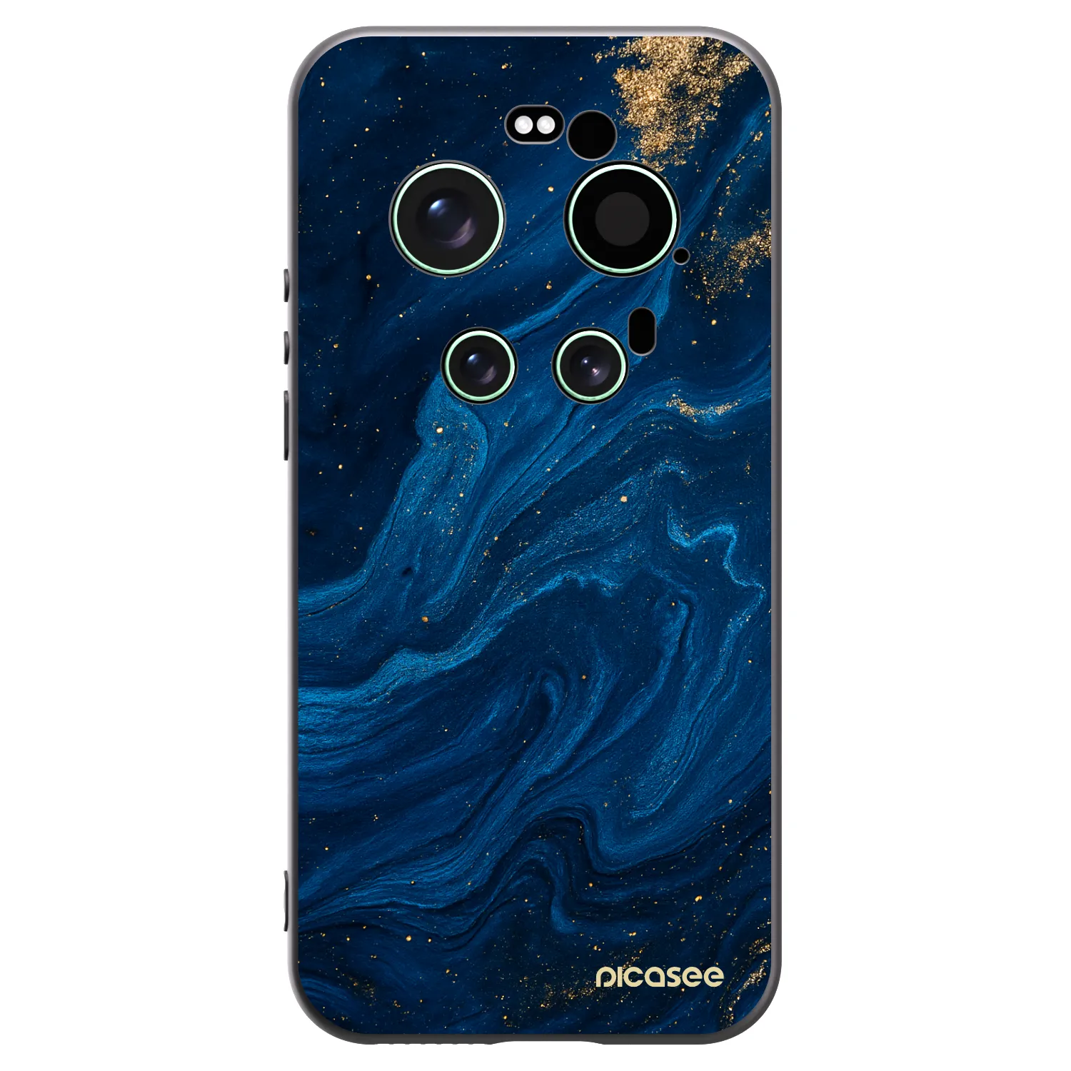 Picasee crna silikonska maskica za Xiaomi 17 Ultra - Blue