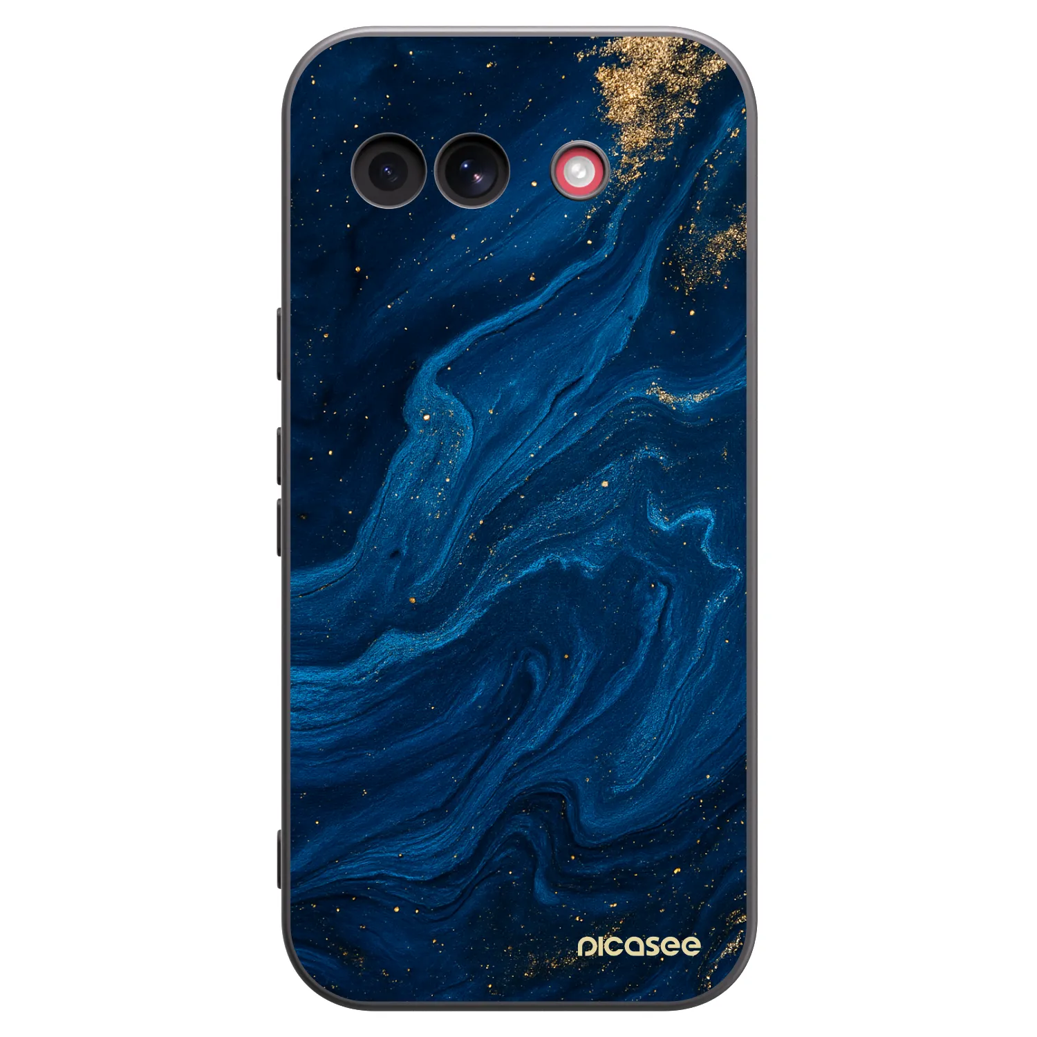 Picasee crna silikonska maskica za Google Pixel 10a - Blue