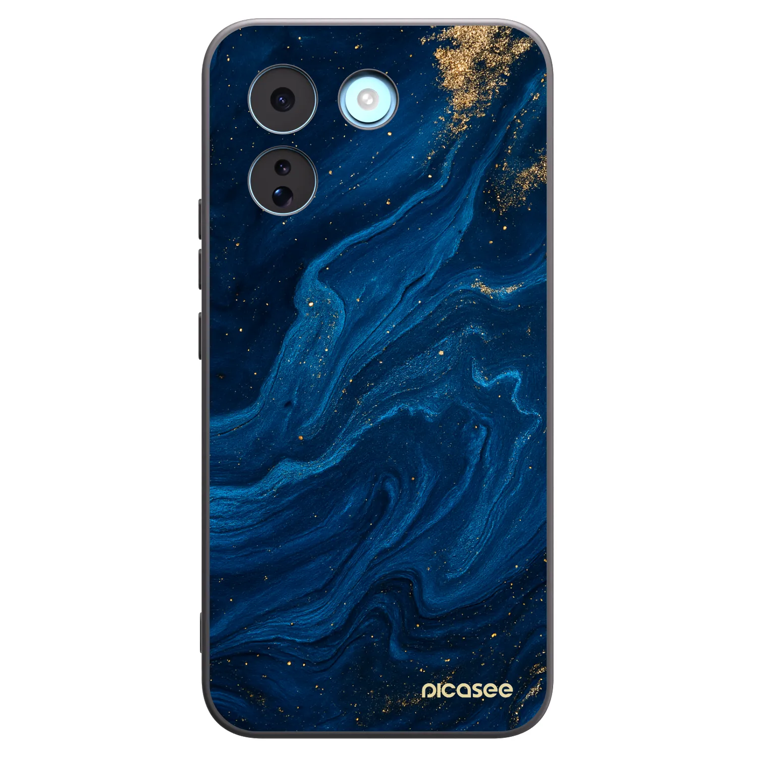Picasee crna silikonska maskica za Xiaomi Redmi Note 17 Pro MAX 5G - Blue