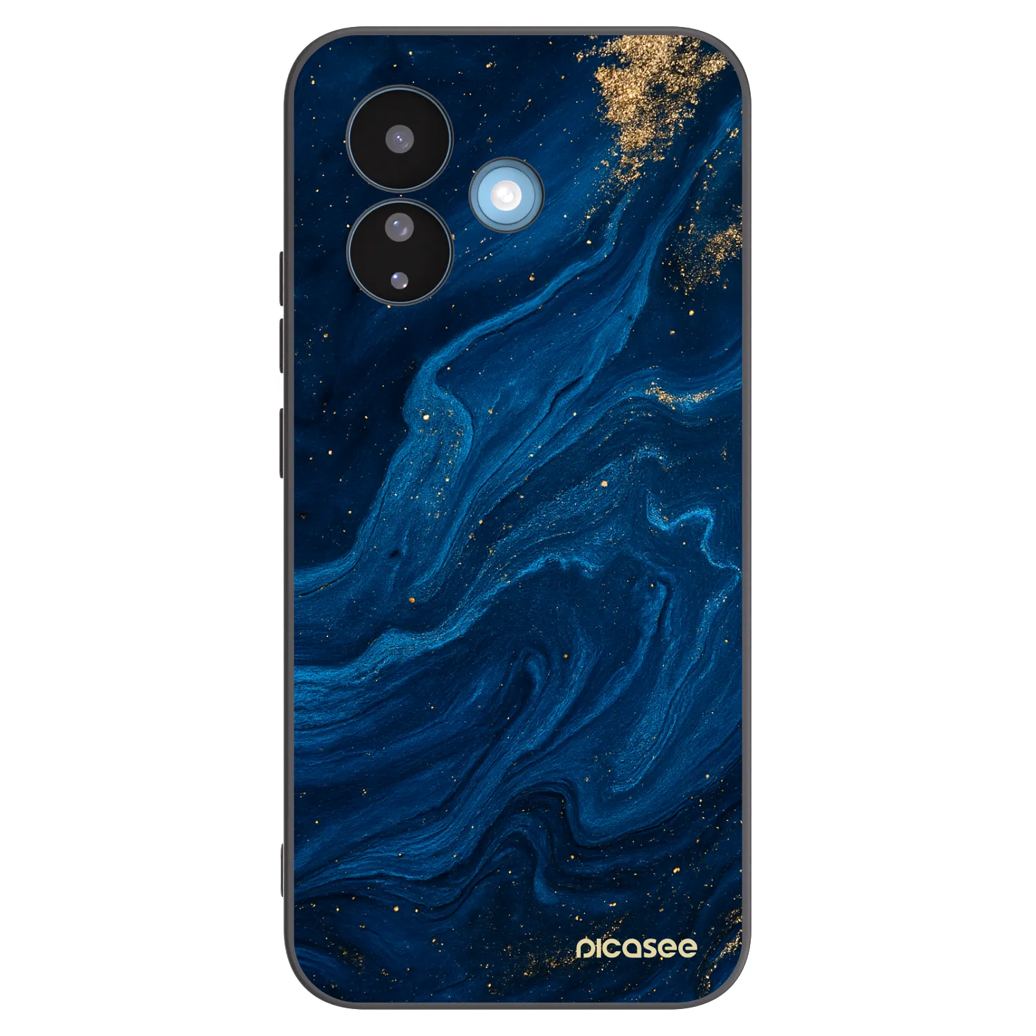 Picasee crna silikonska maskica za Xiaomi Redmi Note 17 Pro 5G - Blue