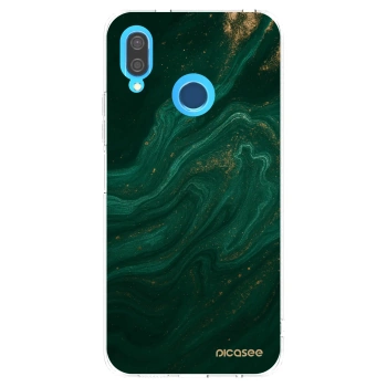 Picasee silikonska prozirna maskica za Huawei P20 Lite - Green