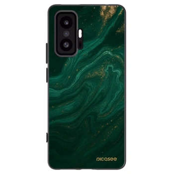 Picasee crna silikonska maskica za Xiaomi 11T Pro - Green