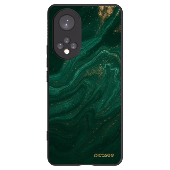 Picasee crna silikonska maskica za Huawei Nova 9 - Green