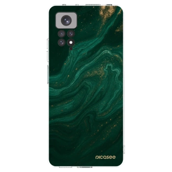 Picasee silikonska prozirna maskica za Xiaomi Redmi Note 11S 4G - Green