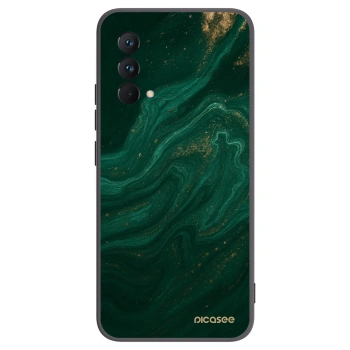 Picasee crna silikonska maskica za Realme GT Master Edition 5G - Green